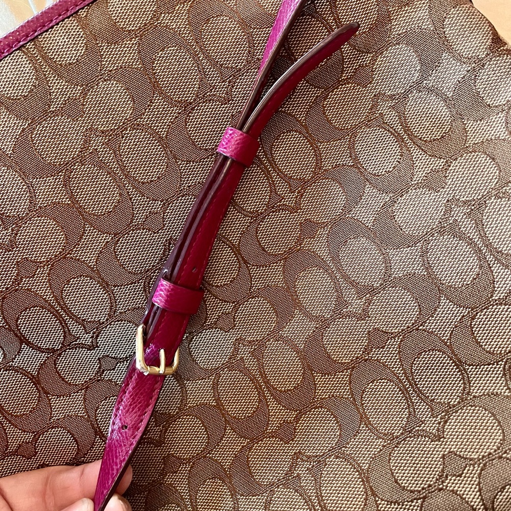 Coach Signature Crossbody - Picture 7 of 9